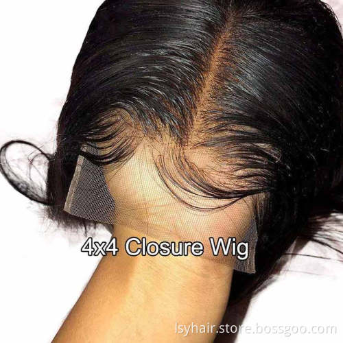 Wholesale Brazilian Hair HD Lace Front Wig,Virgin Cuticle Aligned Human Hair Full Lace Wig,13x6 Lace Frontal Wig For Black Women